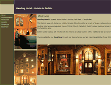 Tablet Screenshot of hardinghotel.com